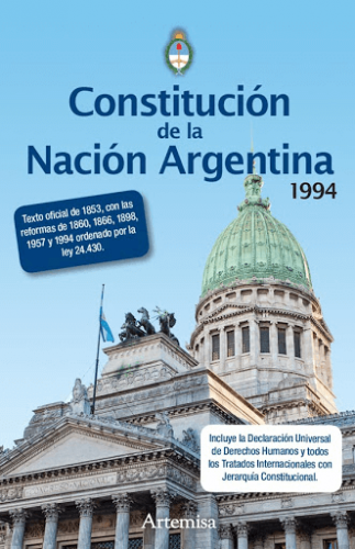 Libro Constitucin Nacional Ed. Artemisa