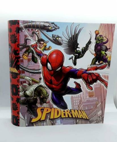 Carpeta 340mm Escolar Maucci Spiderman Carton