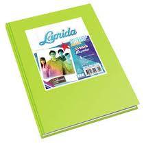 Cuaderno Laprida Forrado T/d 50 Hjs Rayado Verde Manzana