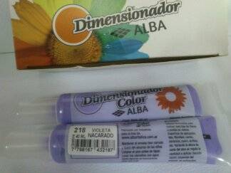 Dimensionador Color Alba 40 Ml 218 - Violeta Nacarado 