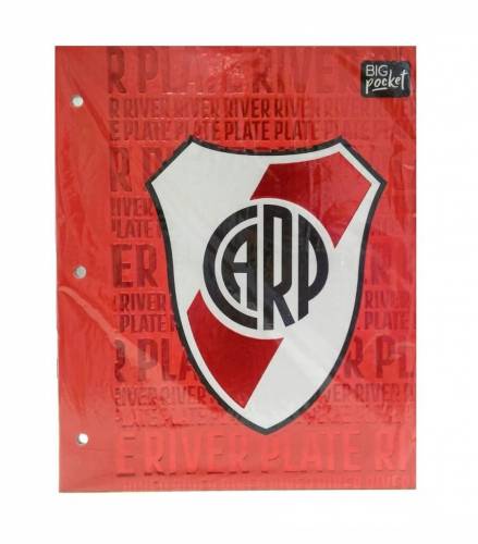Carpeta C/cordon N3 Ppr River Plate Carton