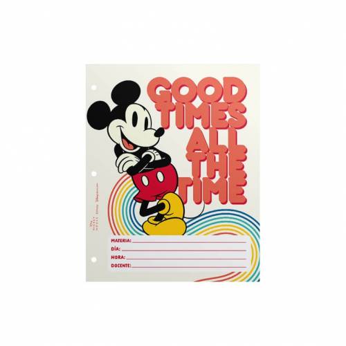Separador De Materias Escolar Mooving Mickey Mouse 101121