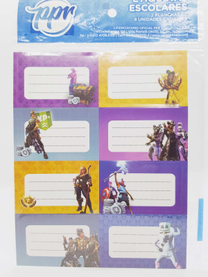 Etiqueta Escolar Ppr Frn 2X8