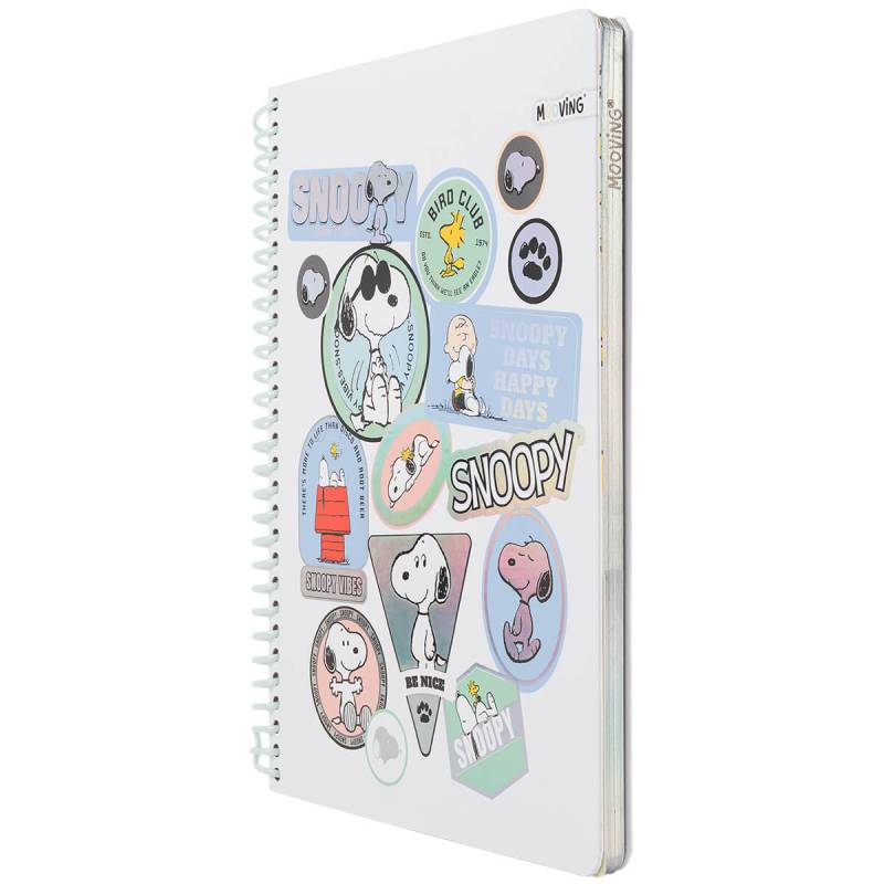 Cuaderno Mooving 29,7 C/Esp T/Dura 96 Hjs Raya Snoopy 1230134