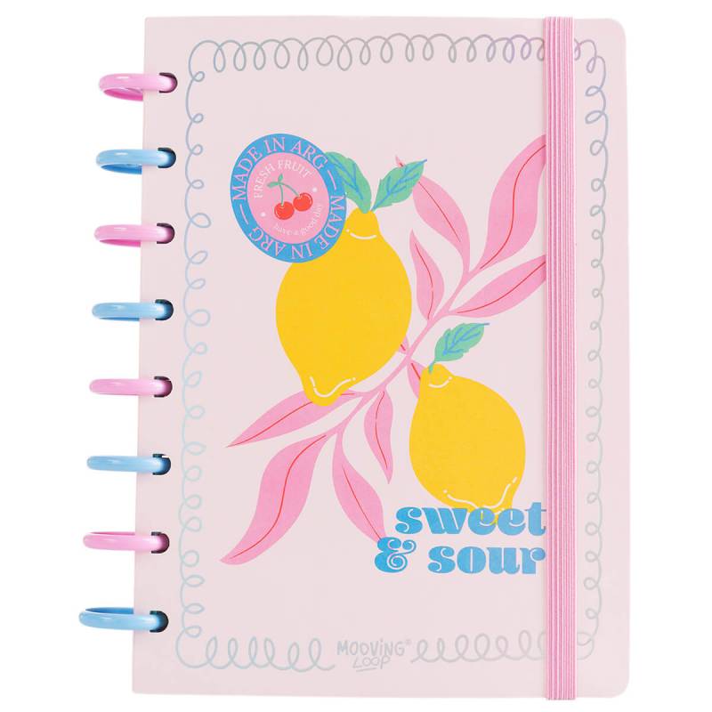 Cuaderno Mooving A5 C/Discos Fantasia 80H + Stickers 21132