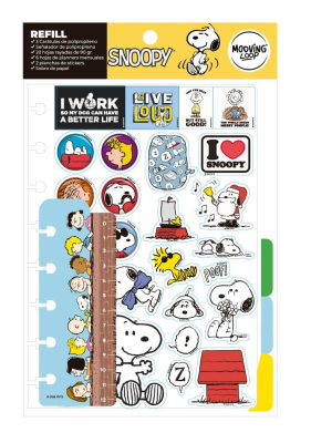 Repuesto De Cuaderno Mooving Loop A5 Snoopy 1724134 