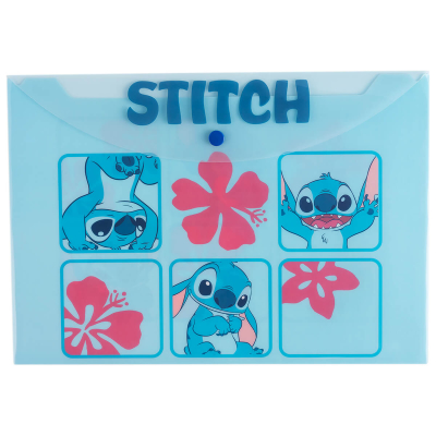 Sobre Pvc C/Boton A4 Mooving Stitch 2442170202