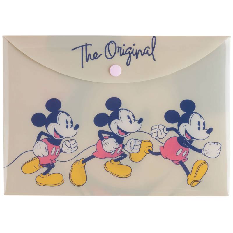 Sobre Pvc C/Boton A5 Mooving Mickey Mouse 2532170201