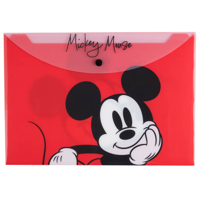 Sobre Pvc C/Boton A4 Mooving Mickey Mouse 2532170202