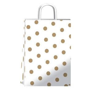 Bolsa P/Regalo Romipack Golden Dots 14X20