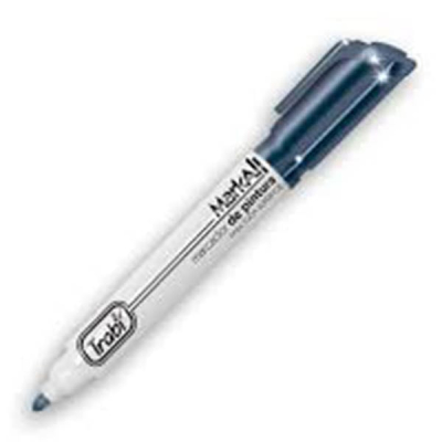 Marcador Trabi Mark All Plata Pta Red 2Mm