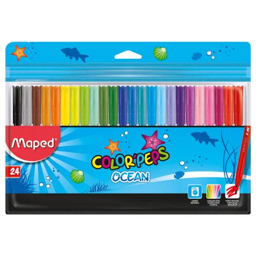 Marcadores Maped Ocean X 24 Colores Ref: 845722