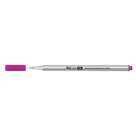 Microfibra Filgo 038 Line 0.4Mm Fucsia Caja X 10 Unid