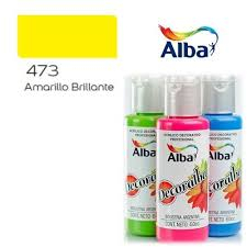 Decoralba Acrílico 60 Ml 473 - Amarillo Brillante 