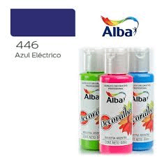 Decoralba Acrílico 60 Ml 446 - Azul Electrico 