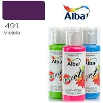 Decoralba Acrílico 60 Ml 491 - Violeta