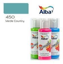 Decoralba Acrílico 60 Ml 450 - Verde Country