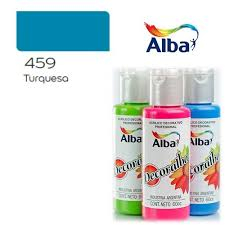 Decoralba Acrílico 60 Ml 459 - Turquesa 