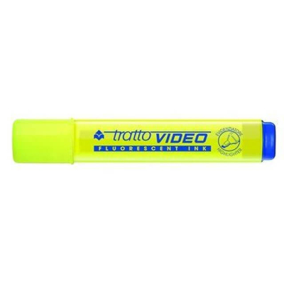 Resaltador Pax Video Pta Biselada Amarillo