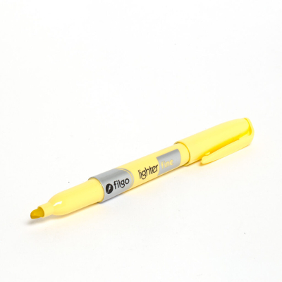 Resaltador Filgo Lighter Fine Pastel Amarillo Pta Biselada