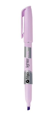Resaltador Filgo Lighter Fine Pastel Lila Pta Biselada