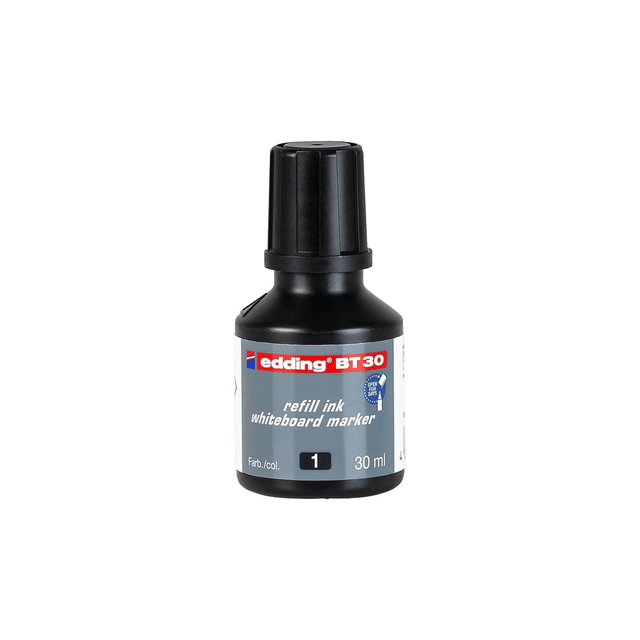 Tinta Edding Para Marcador Pizarra 30 Ml Negro