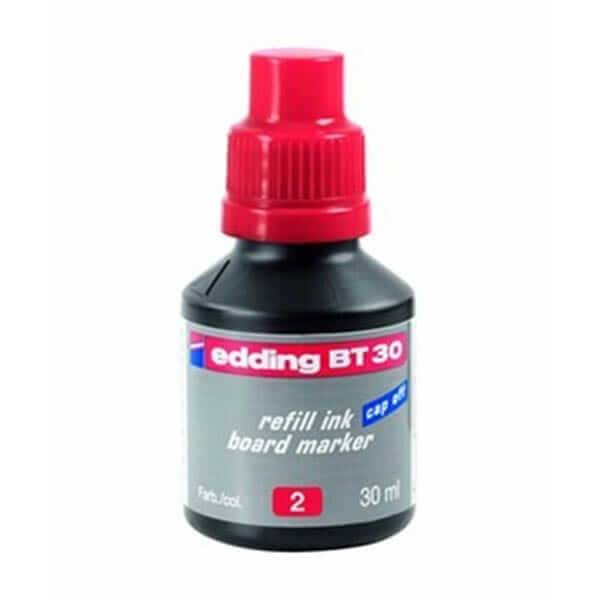 Tinta Edding Para Marcador Pizarra 30 Ml Rojo