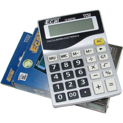 Calculadora Ecal Tc52 12 Digitos