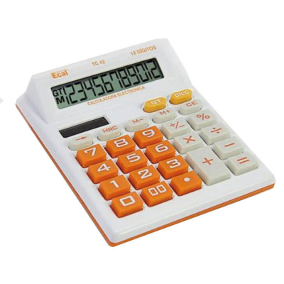Calculadora Ecal Tc42 12 Digitos