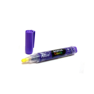 Marcador Acrilico Alba L 6Mm 491 Violeta