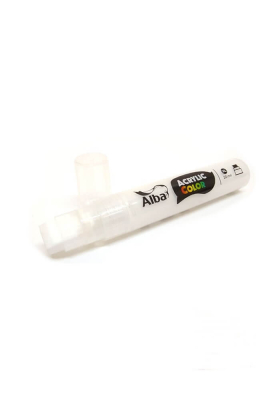 Marcador Acrilico Alba Xl 10Mm 410 Blanco