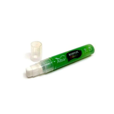 Marcador Acrilico Alba Xl 10Mm 457 Verde Medio