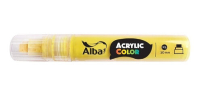 Marcador Acrilico Alba Xl 10Mm 474 Amarillo Medio