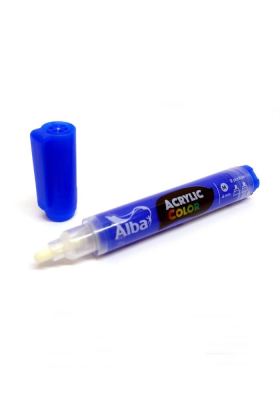 Marcador Acrilico Alba M 4Mm 445 Azul Ultramar