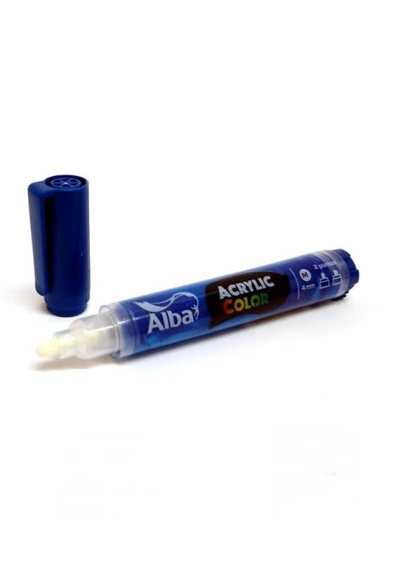 Marcador Acrilico Alba M 4Mm 447 Azul Noche