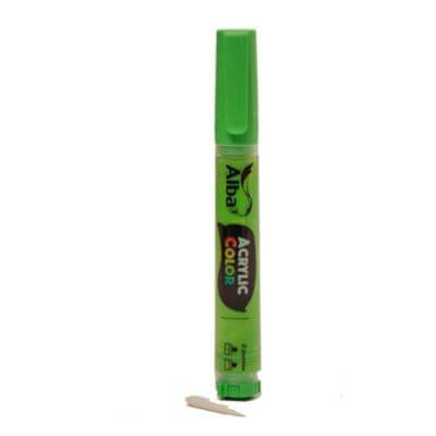 Marcador Acrilico Alba M 4Mm 453 Verde Manzana