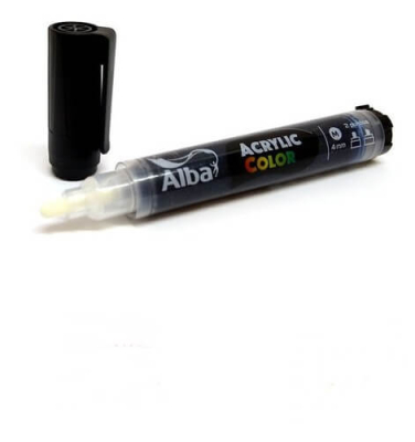 Marcador Acrilico Alba M 4Mm 480 Negro