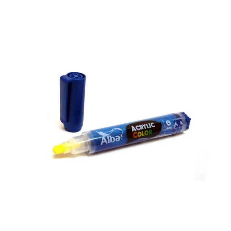 Marcador Acrilico Alba L 6Mm 445 Azul Ultramar