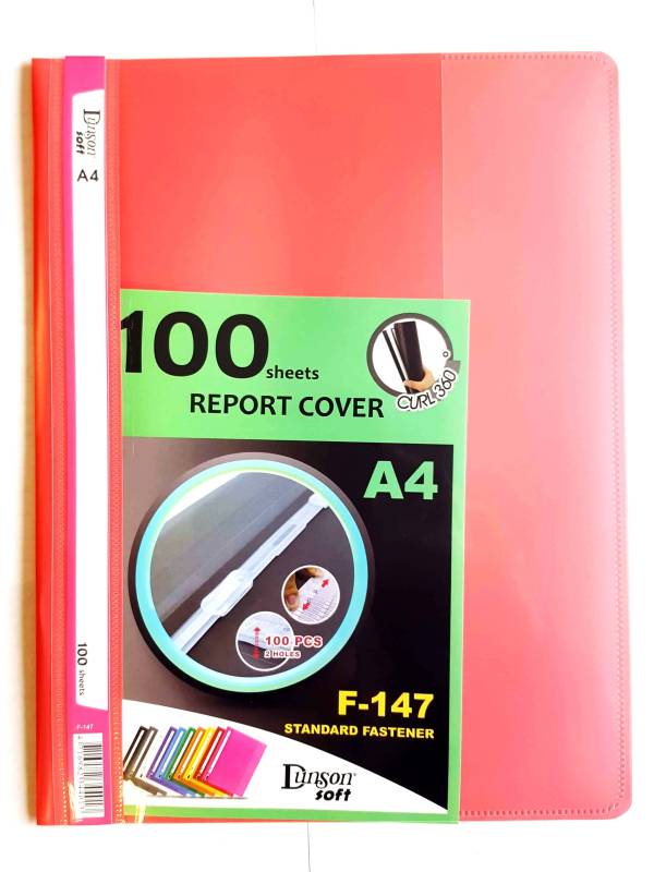 Carpeta Base Opaca T/Transp C/Suj Dunson A4 F147 Rosa Paq X 12 Unid