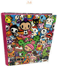 Carpeta 2Ø40Mm A4 Ppr Tokidoki Cartone