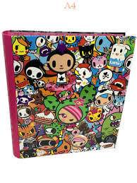 Carpeta 2Ø40Mm A4 Ppr Tokidoki Cartone