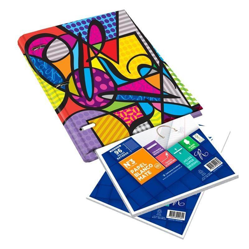 Carpeta 3Ø Rivadavia N°3 + Rp 96 Hj Raya  + Rp 48 Hj Cuad