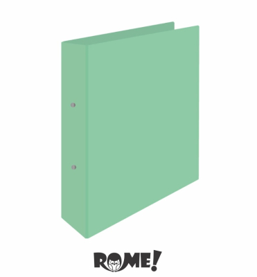 Carpeta 2Ø40Mm Rome A4 72504 Text Lino Pastel Verde