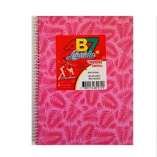 Cuaderno Laprida Ab7 21X27 C/Esp T/D 60 H Raya Forrado Rosa
