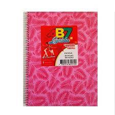 Cuaderno Laprida Ab7 21X27 C/Esp T/D 60 H Raya Forrado Rosa