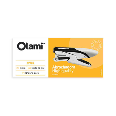 Abrochadora Olami Pinza Nº 24/6 26/6 Abr202