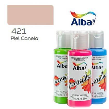 Decoralba Acrílico 60 Ml 421 - Piel Canela