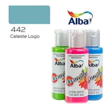 Decoralba Acrílico 60 Ml 442 - Celeste Lago