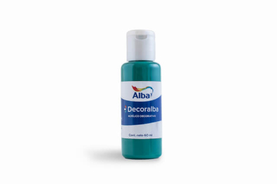 Decoralba Acrílico 60 Ml 456 - Verde Esmeralda