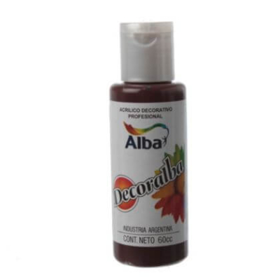 Decoralba Acrílico 60 Ml 468 - Tierra Sombra Tostada